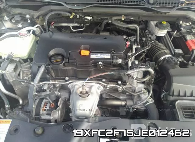19XFC2F75JE012462 фото 2