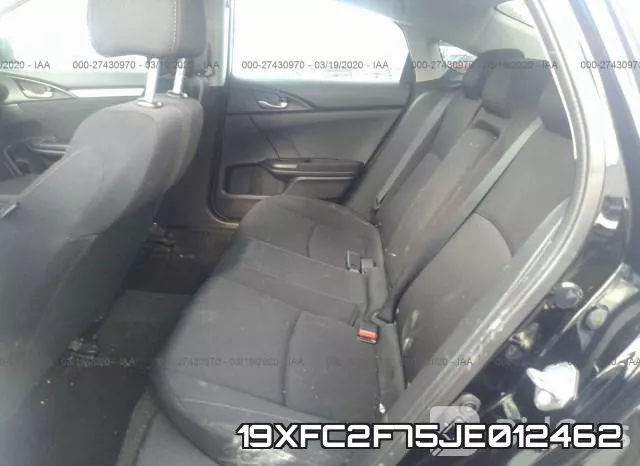 19XFC2F75JE012462 фото 9