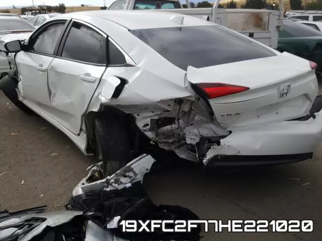 19XFC2F77HE221020 фото 4