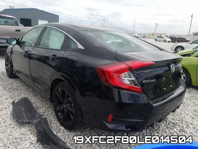 19XFC2F80LE014504 фото 4