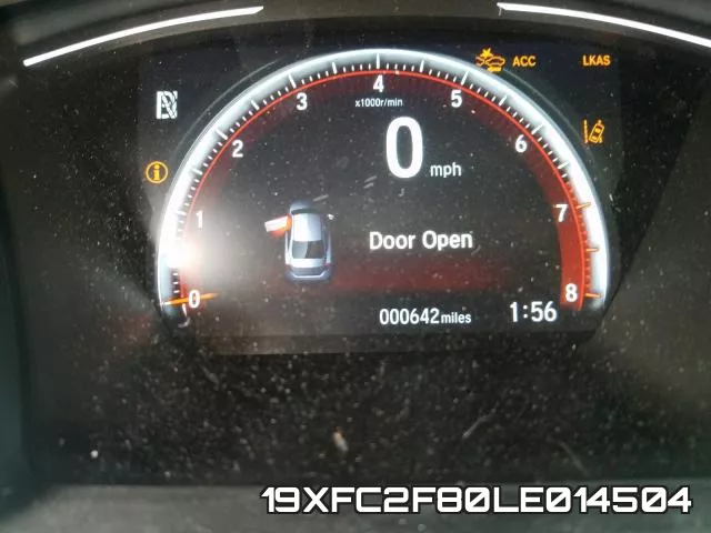 19XFC2F80LE014504 фото 9