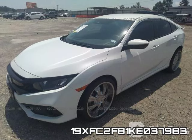 19XFC2F81KE037983 фото 3