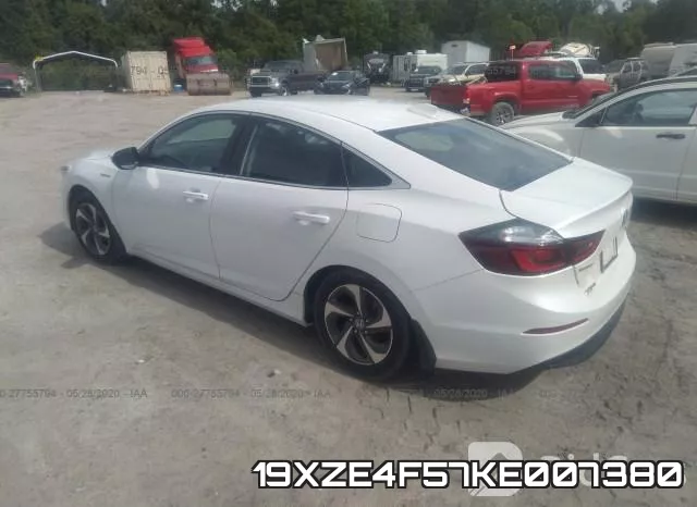 19XZE4F57KE007380 фото 4