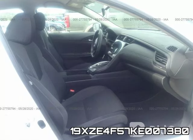 19XZE4F57KE007380 фото 6
