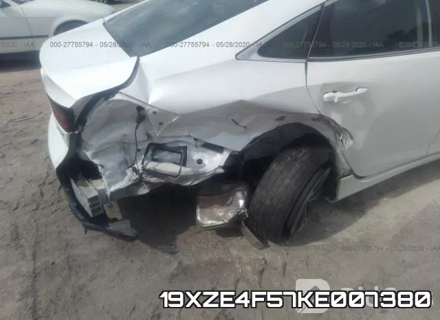 19XZE4F57KE007380 фото 7