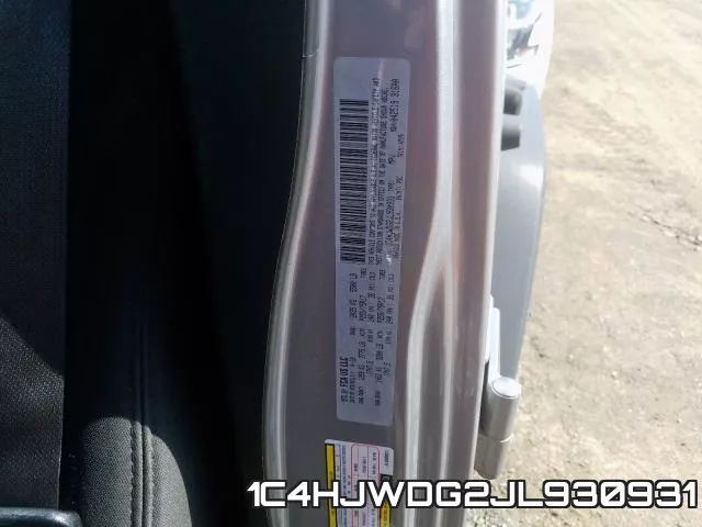 1C4HJWDG2JL930931 фото 2