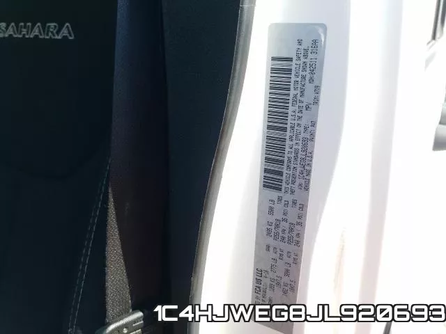 1C4HJWEG8JL920693 фото 2