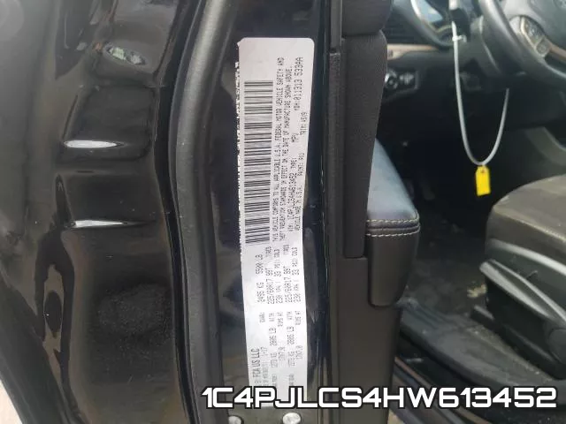 1C4PJLCS4HW613452 фото 2