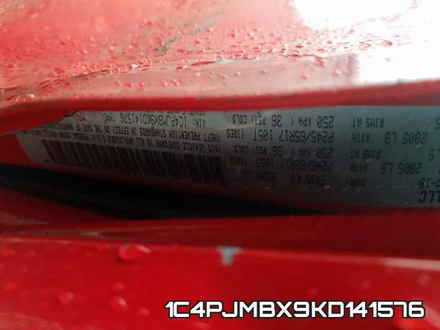 1C4PJMBX9KD141576 фото 2