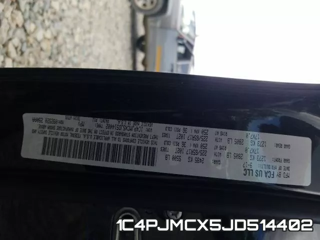 1C4PJMCX5JD514402 фото 2