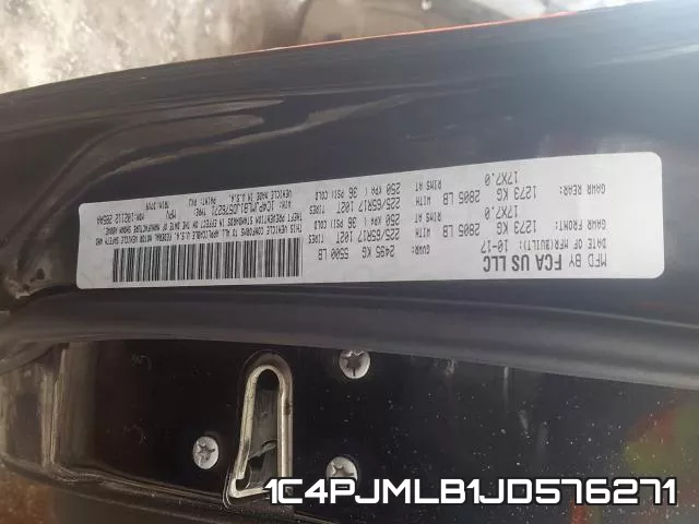 1C4PJMLB1JD576271 фото 2