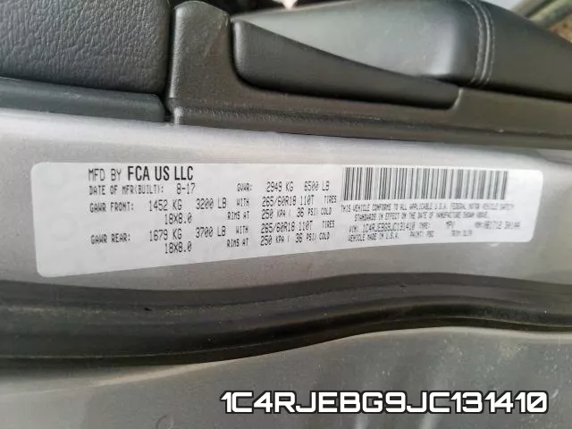 1C4RJEBG9JC131410 фото 2
