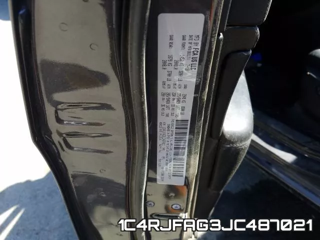 1C4RJFAG3JC487021 фото 2