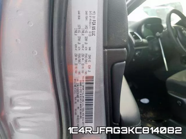 1C4RJFAG3KC814082 фото 2