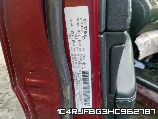 1C4RJFBG3HC962787 фото 2