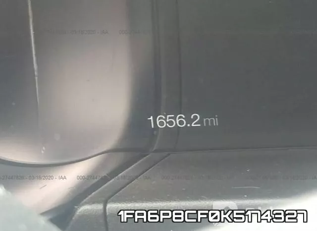 1FA6P8CF0K5174327 фото 8
