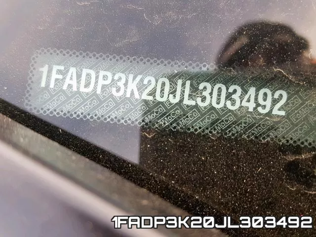 1FADP3K20JL303492 фото 2