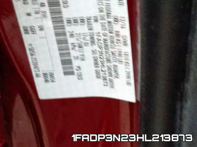 1FADP3N23HL213873 фото 2