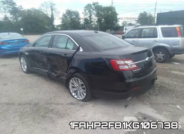 1FAHP2F81KG106738 фото 4