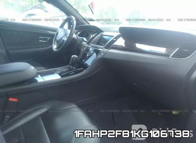 1FAHP2F81KG106738 фото 6
