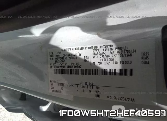 1FD0W5HT2HEF40597 фото 10