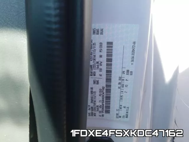 1FDXE4FSXKDC47162 фото 2