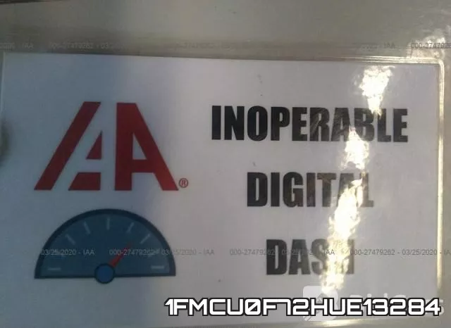 1FMCU0F72HUE13284 фото 8
