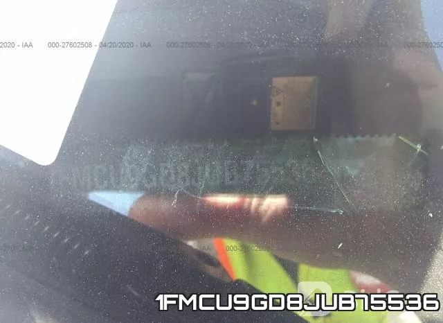 1FMCU9GD8JUB75536 фото 10