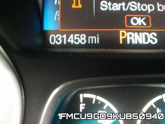 1FMCU9GD9KUB50940 фото 9