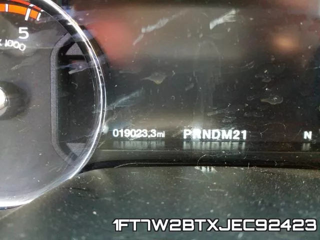 1FT7W2BTXJEC92423 фото 9
