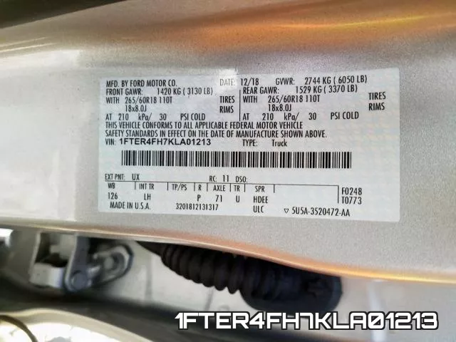 1FTER4FH7KLA01213 фото 2