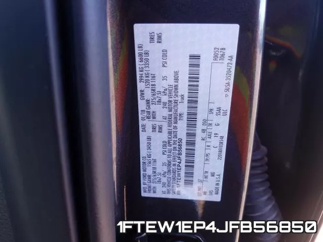 1FTEW1EP4JFB56850 фото 2
