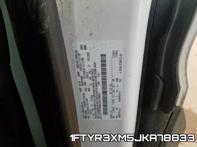 1FTYR3XM5JKA78833 фото 2