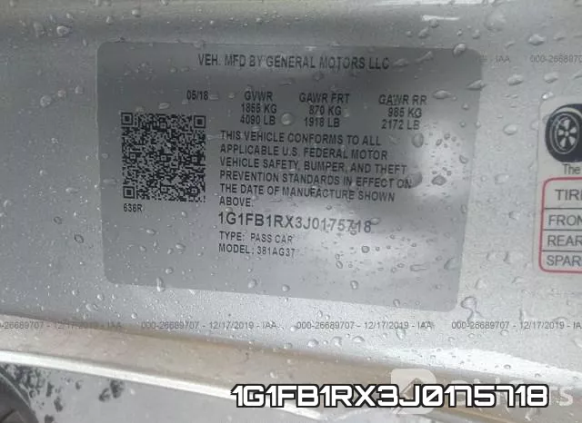 1G1FB1RX3J0175718 фото 10