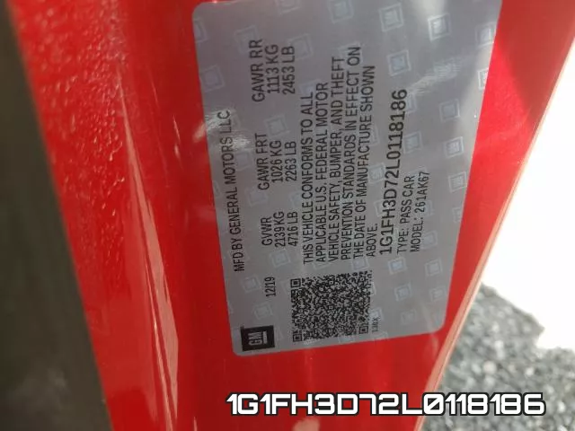 1G1FH3D72L0118186 фото 2