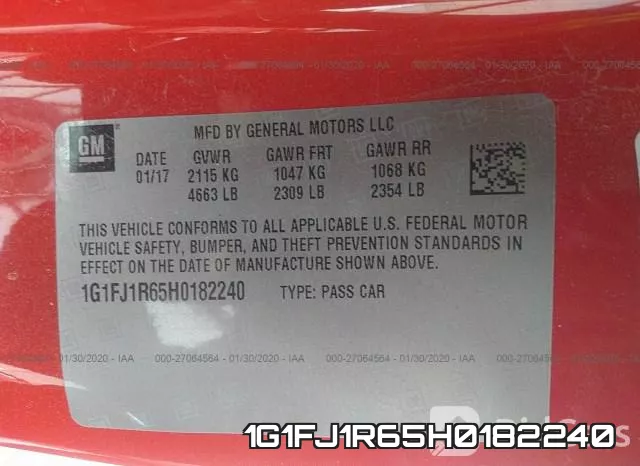 1G1FJ1R65H0182240 фото 10