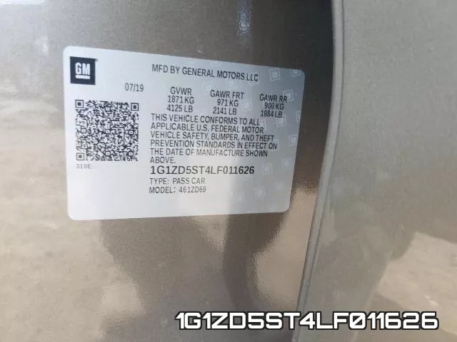 1G1ZD5ST4LF011626 фото 2