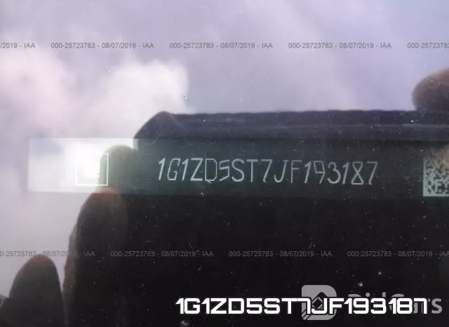 1G1ZD5ST7JF193187 фото 10