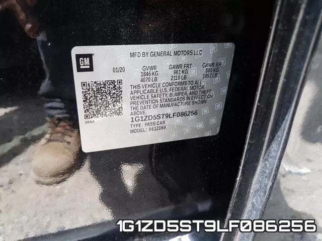 1G1ZD5ST9LF086256 фото 2