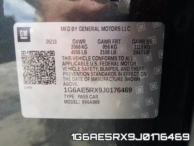 1G6AE5RX9J0176469 фото 2