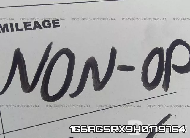 1G6AG5RX9H0179764 фото 8