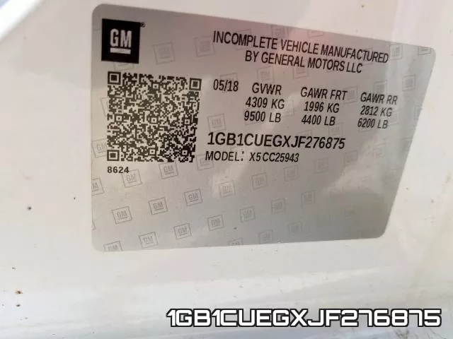 1GB1CUEGXJF276875 фото 2