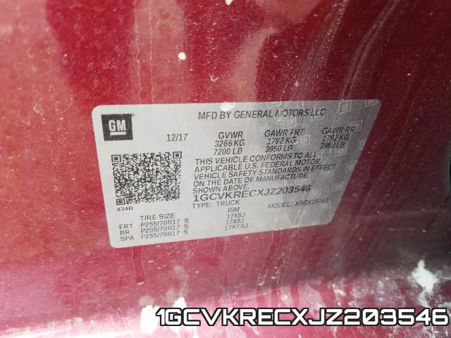 1GCVKRECXJZ203546 фото 2