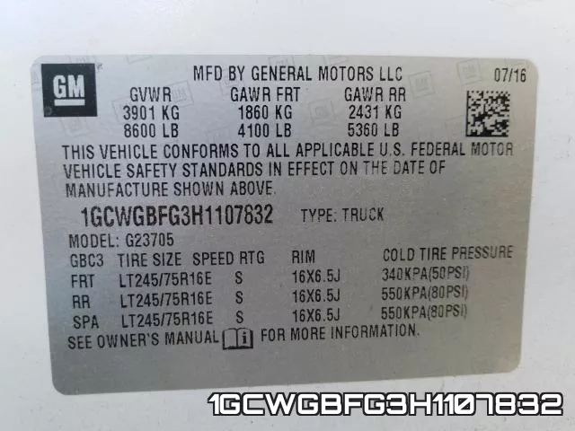 1GCWGBFG3H1107832 фото 2