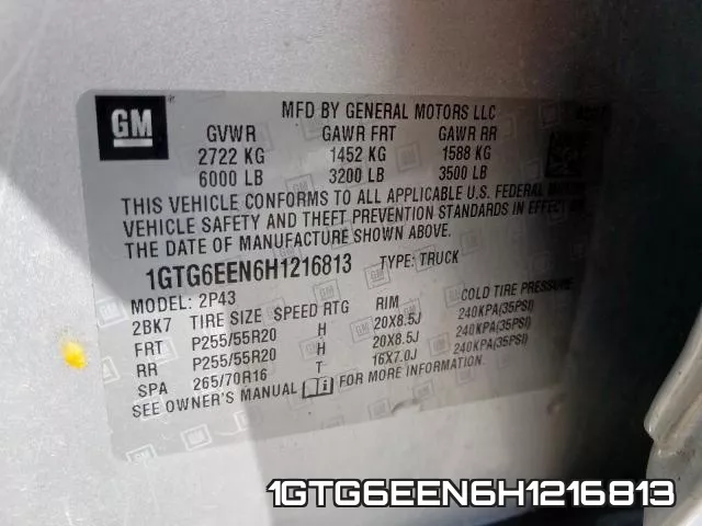 1GTG6EEN6H1216813 фото 2