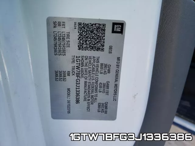 1GTW7BFG3J1336386 фото 2