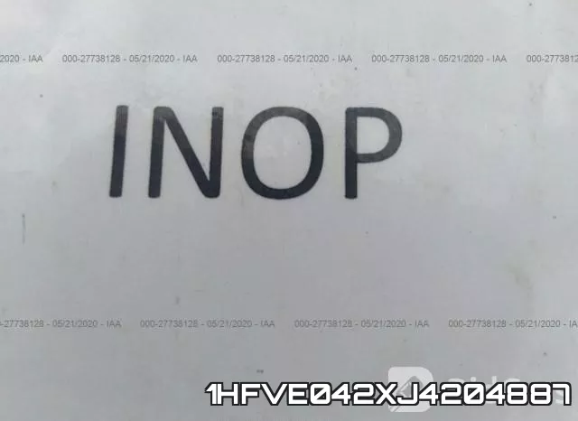 1HFVE042XJ4204887 фото 8