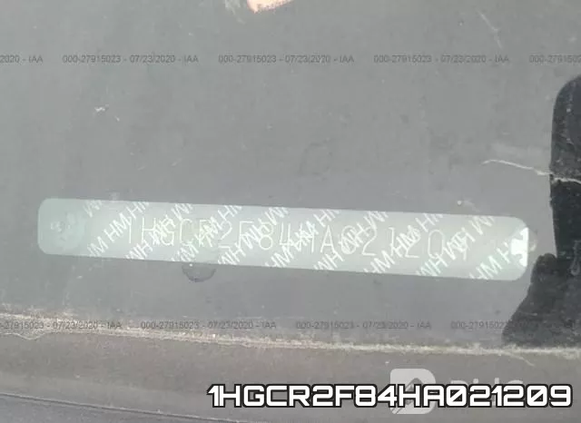 1HGCR2F84HA021209 фото 10