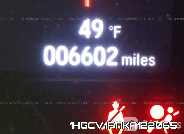 1HGCV1F17KA122065 фото 8