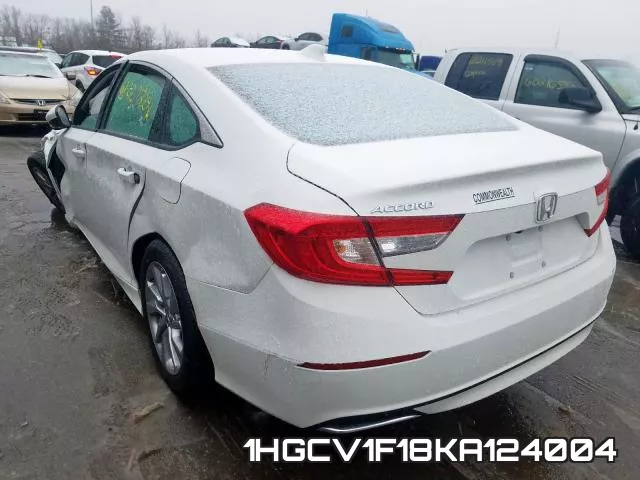 1HGCV1F18KA124004 фото 4